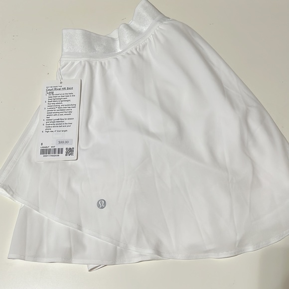 NWT Lululemon Court Rival HR Skirt Long - Picture 2 of 5